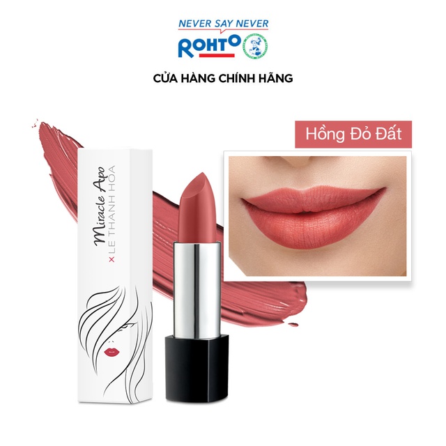 Son lì Miracle Apo Lipstick Matte x Lê Thanh Hòa 4g