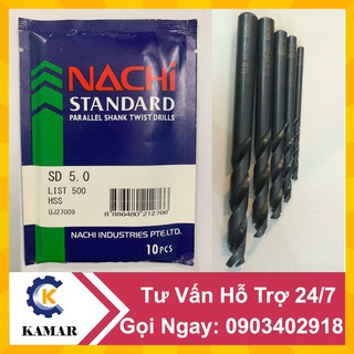 Mũi Khoan Nachi Từ 5.0 đến 5.9MM Chính Hãng