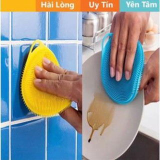 (thitun150293) MIẾNG RỬA BÁT SILICON ĐA NĂNG