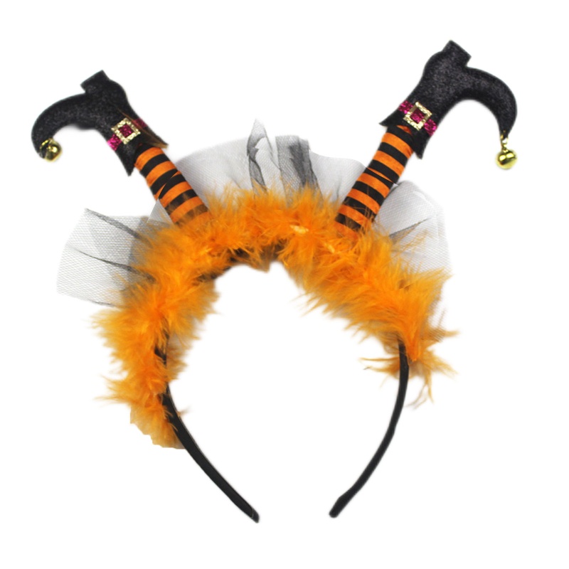 Flgo Goth Vương Miện Phụ Kiện Chụp Ảnh Sinh Viên Băng Đô Phù Thủy Cài Tóc Nhiều Màu Sắc