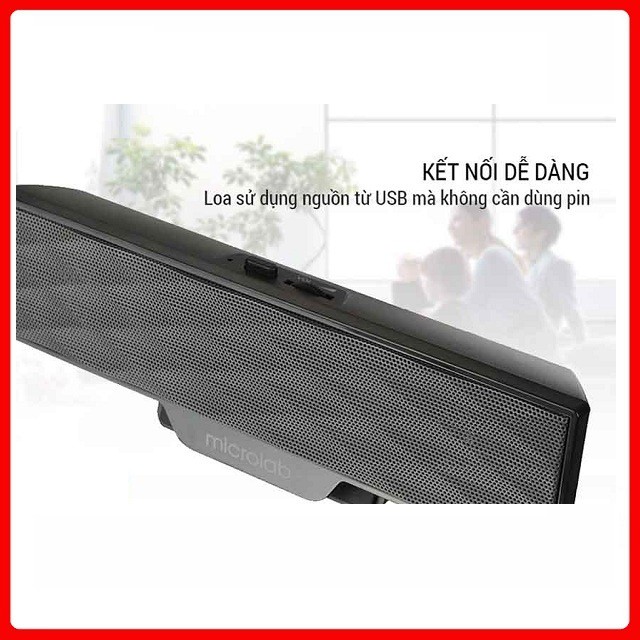Loa Vi Tính Microlab B51 Kết nối USB 2.0 4W - Hàng chính hãng BH 12 Tháng