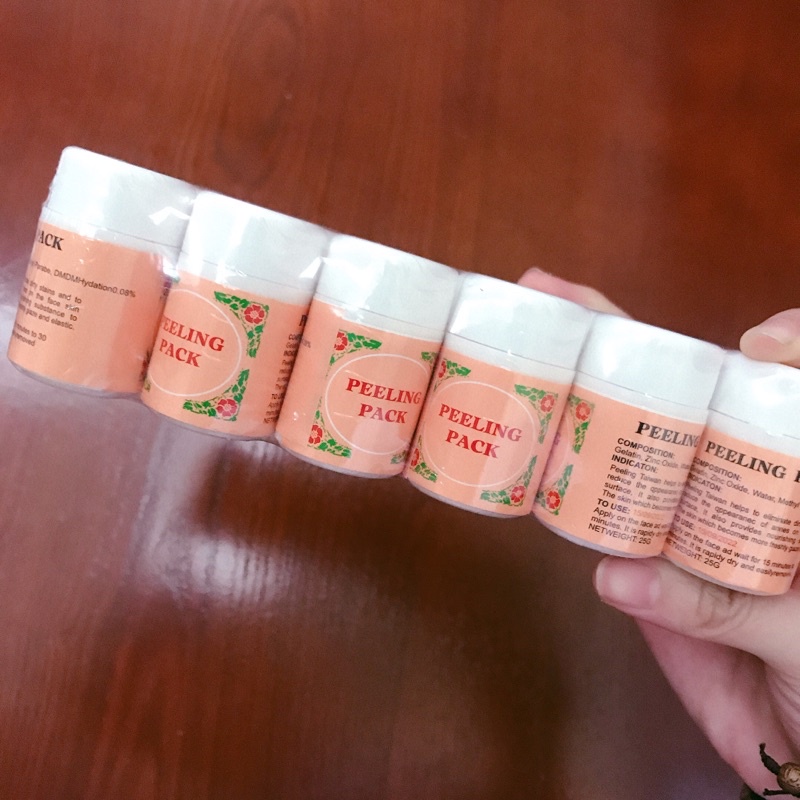 Gel lột mụn Đài Loan peeling pack dạng hũ (25g)
