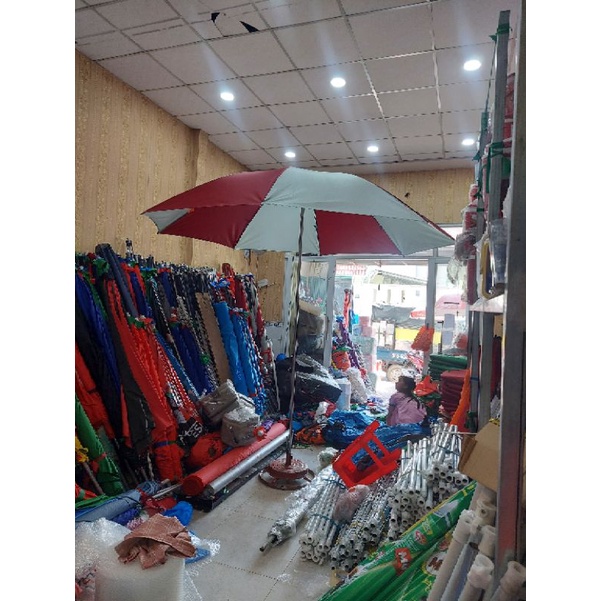 Dù bán hàng vỉa hè rộng 3m ( chưa gồm chân đế 56k)