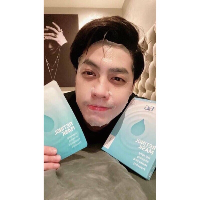 MẶT NẠ RETINOL E&G Beauty(hộp 3 miếng)