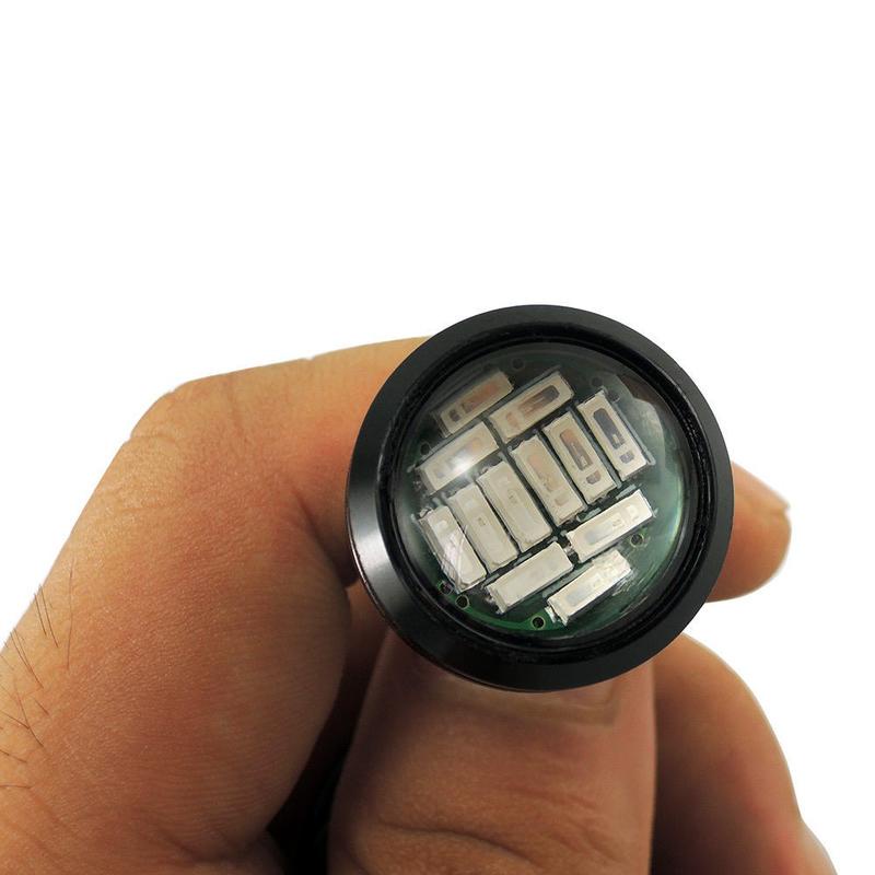 Đèn LED Mắt Đại Bàng DC12V 15W 23MM Ánh Sáng Trắng / Xanh Dương / Vàng / Đỏ Chuyên Dụng Cho Xe Hơi