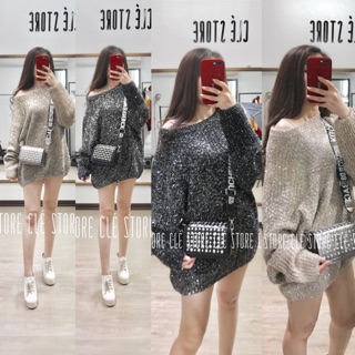 Cle Store - Áo len kim sa