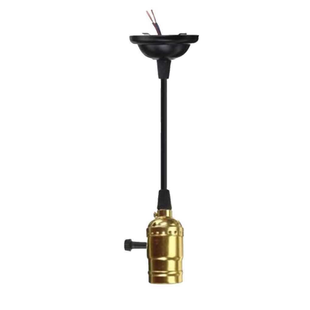 Đuôi Đèn E27 Phong Cách Cổ Điển Cổ Điển Kèm Giá Đỡ Cho Phòng Khách