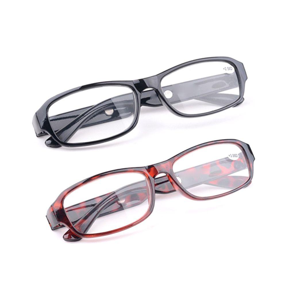 Kính Đọc Sách Gọng Vuông Nhỏ Bằng Nhựa resin Siêu Nhẹ Chất Lượng Cao Phong Cách retro Cho Nam Và Nữ