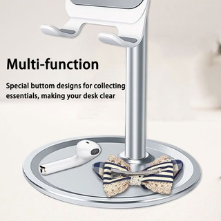 Phone Holder, Multi-Angle Universal Mini Desk Tablet Stand Holder (3.7-10.2 inches)
