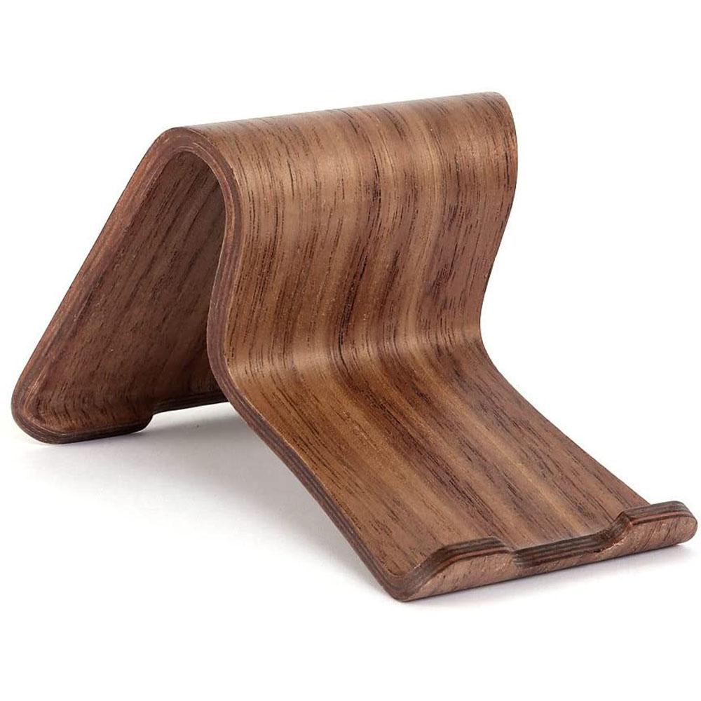 Giá Đỡ Điện Thoại / Máy Tính Bảng Bằng Gỗ Óc Chó Chất Lượng Cao