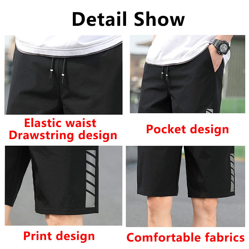 Quần Lửng Thể Thao Dây Rút Size M-4Xl Cho Nam