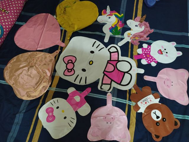 Mèo Hello kitty  Bóng mèo hello kitty xinh xắn size to trang trí sinh nhật cho bé