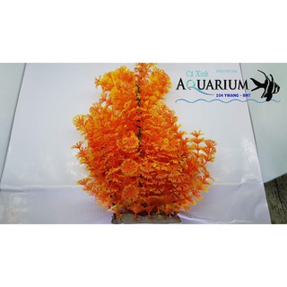 Cây nhựa lớn trang trí bể cá