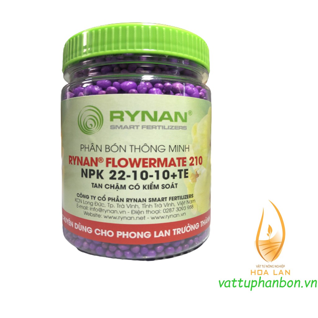 Phân Bón Thông Minh Rynan Flowermate 210 NPK 22-10-10+TE - #429A 150g