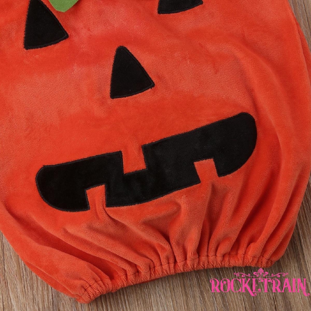 Bộ đồ hóa trang Halloween hình quả bí ngô cho bé