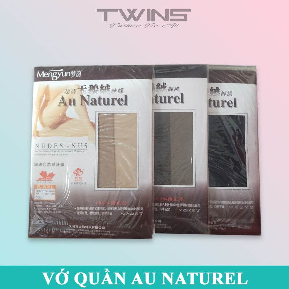 Quần tất vớ da nữ siêu dai cao cấp Au Naturel loại 1 chống rách che khuyết điểm siêu co giãn freesize dưới 80kg