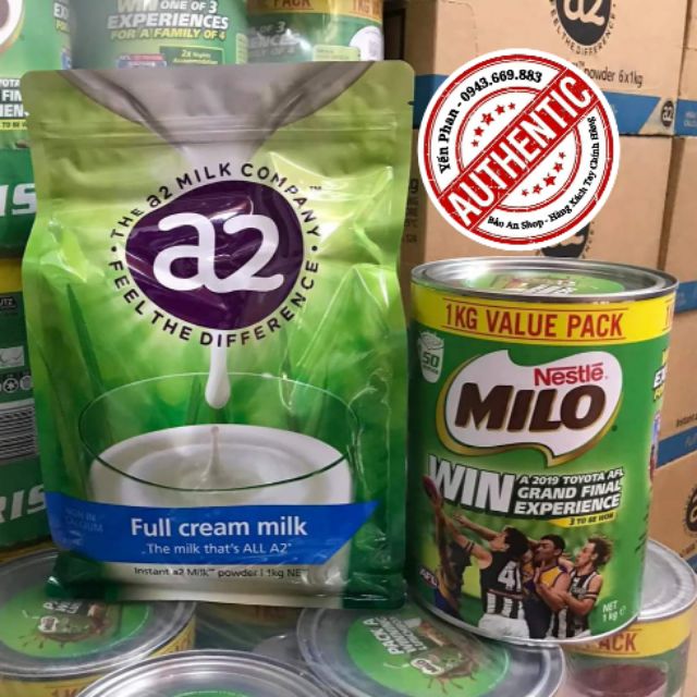 Combo Milo A2 Úc