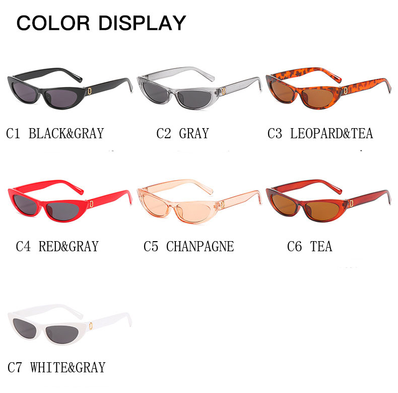 Kính Mát Mắt Mèo Phong Cách Retro Thời Trang 2021