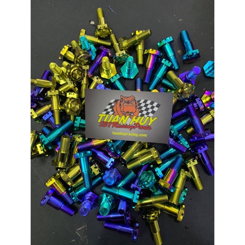 Ốc titan gr5 bắt chống nghiêng cho yamaha honda winner x sonic exciter sirius wave