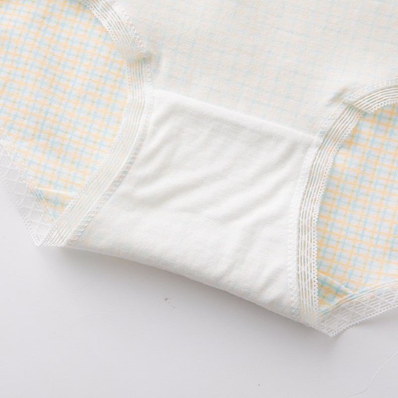 Quần lót nữ kháng khuẩn chất liệu cotton cao cấp viền ren