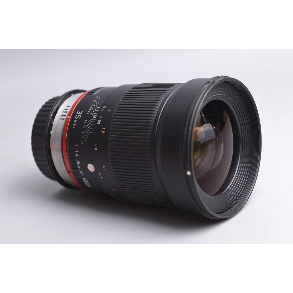 Ống kính máy ảnh Rokinon 35mmT1.5 Cine MF Canon (Samyang 35 1.5) 95% - 10673