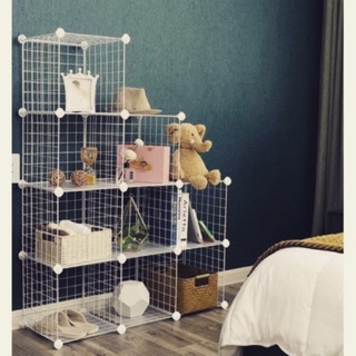 [XẢ- BÁN THEO TẤM] LƯỚI SẮT THÉP LẮP GHÉP ĐA NĂNG LÀM GIÁ SÁCH, CHUỒNG THÚ, DECOR TREO TƯỜNG.Size 35x35cm. Tặng kèm chốt