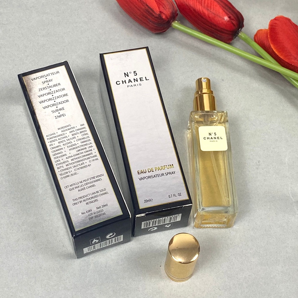 Nước hoa nội địa trung nữ No5 20ml thơm lâu hương quyến rũ ngọt ngào