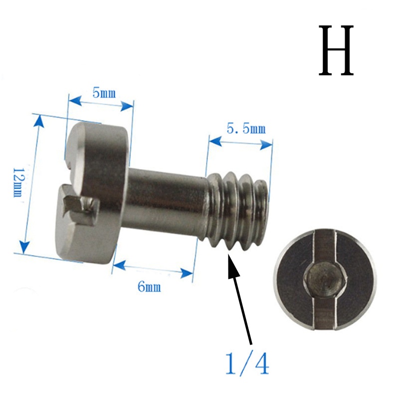 Bộ Ốc Vít Chuyển Đổi 1/4" Sang 3/8" Gắn Giá Đỡ Đèn Flash Máy Ảnh
