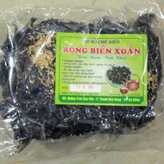 COMBO 3 GÓI RONG BIỂN XOẮN ĐÀ NẴNG SẤY MÈ ĂN LIỀN - gói 250gr