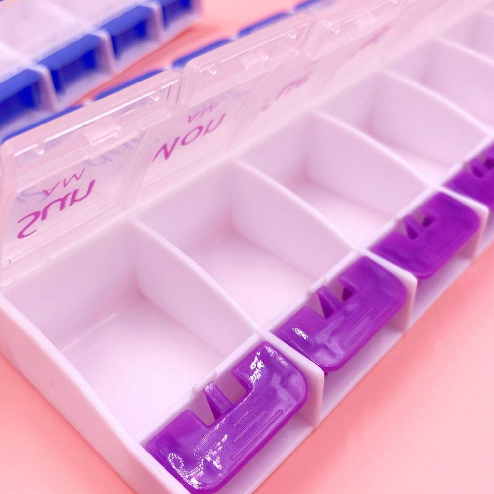 Hộp Đựng Thuốc 7 Ngày Chống Thấm Nước Nhỏ Gọn Tiện Dụng