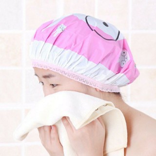 mũ trùm đầu khi tắm