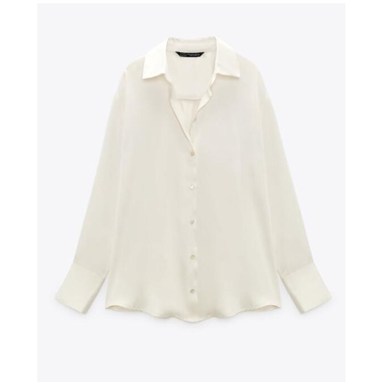 Za Áo Sơ Mi Lụa satin Tinh Tế Thời Trang Mùa Xuân 7969046 8741024