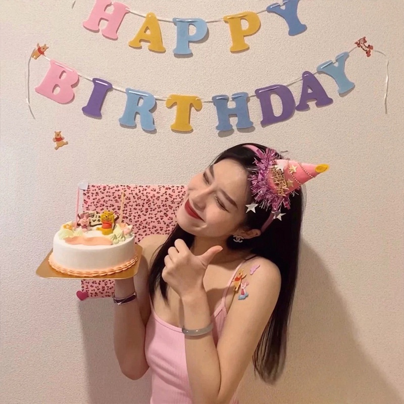 Băng Rôn Chữ Happy Birthday Trang Trí Tiệc Sinh Nhật