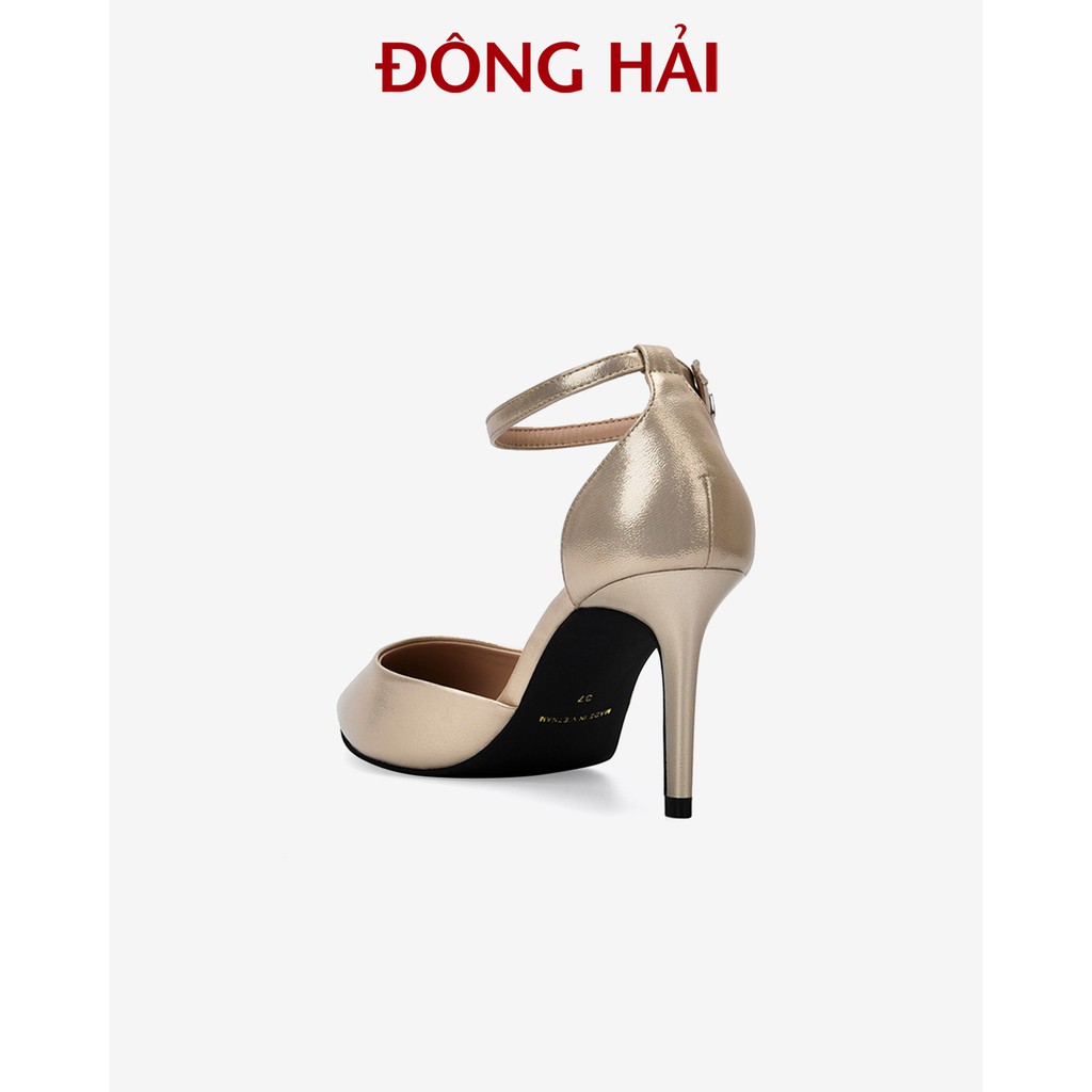 &quot;TẶNG NGAY 30K khi theo dõi gian hàng &quot;Giày cao gót nữ Đông Hải thiết kế slingback gót nhọn 8cm thanh thoát - G85P1