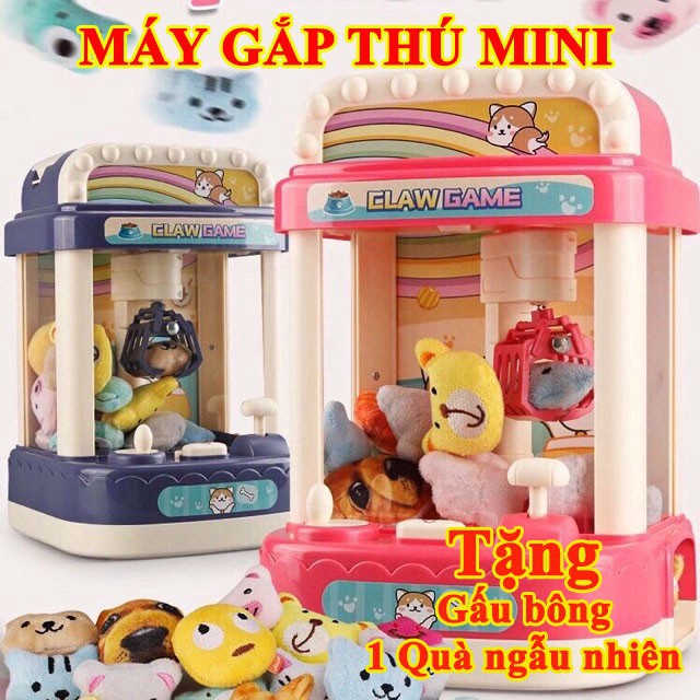 Máy gắp thú bông,gấu bông đồ chơi mini cho bé siêu rẻ