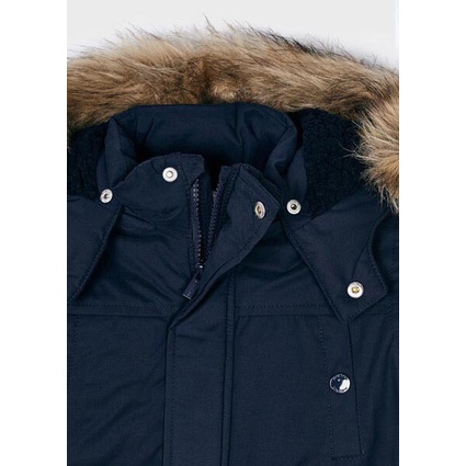 Áo khoác parka xanh navy Mayora cho bé trai - Nga Fish - K3P2M5