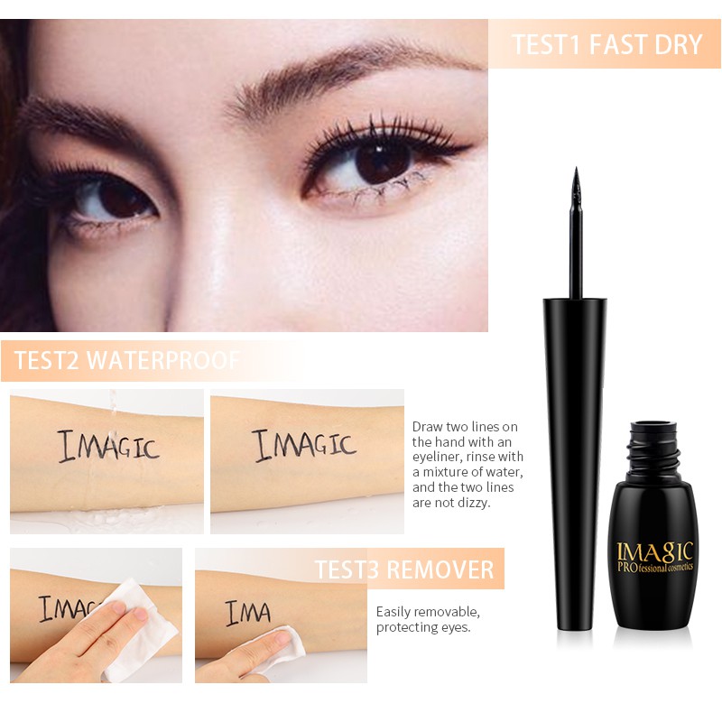Bộ Mỹ Phẩm Mascara Dạng Lỏng Làm Cong Mi Mắt Bút Và Khuôn Lông Mày IMAGIC | BigBuy360 - bigbuy360.vn