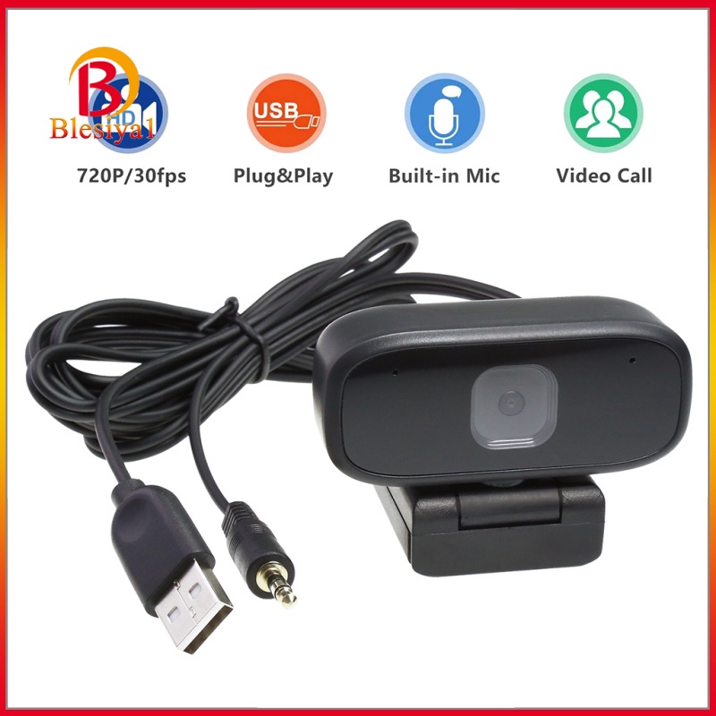 Webcam Blesiya1 720p Tích Hợp Mic Cho Máy Tính Bàn / Laptop / Máy Tính Bảng | BigBuy360 - bigbuy360.vn