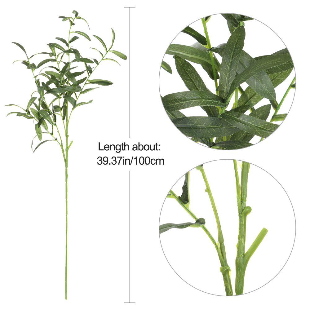 WATTLE Nhánh Cây Ô Liu Nhân Tạo Trang Trí Nội Thất