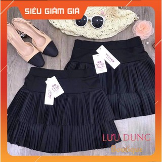 Chân váy quảng châu đai bản to dập ly nhỏ