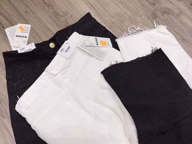 Quần culottes jean dài ( kèm video)