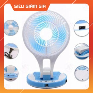 [ RẺ VÔ ĐỊCH ]  Quạt tích điện JR5580 Mini
