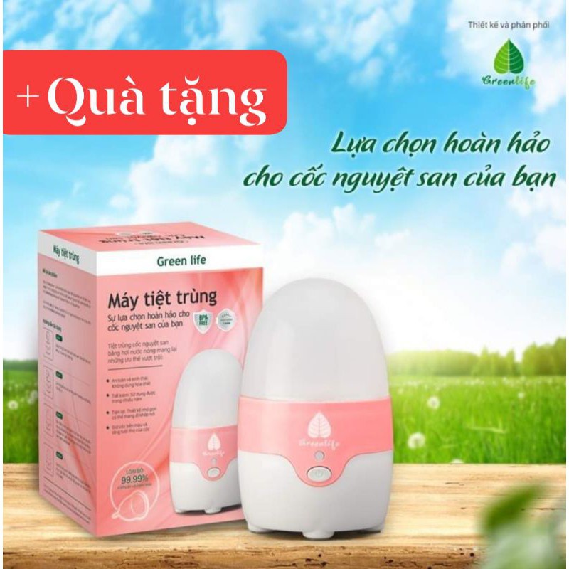 Máy tiệt trùng cốc nguyệt san Green Life