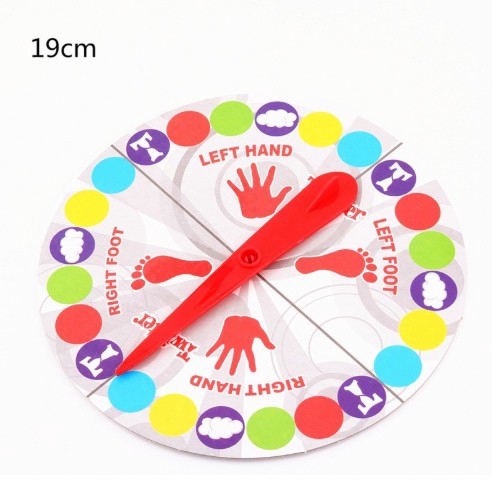 Twister Game Bộ đồ chơi thảm chọn màu Twister mang lại bầu không khí vui nhộn