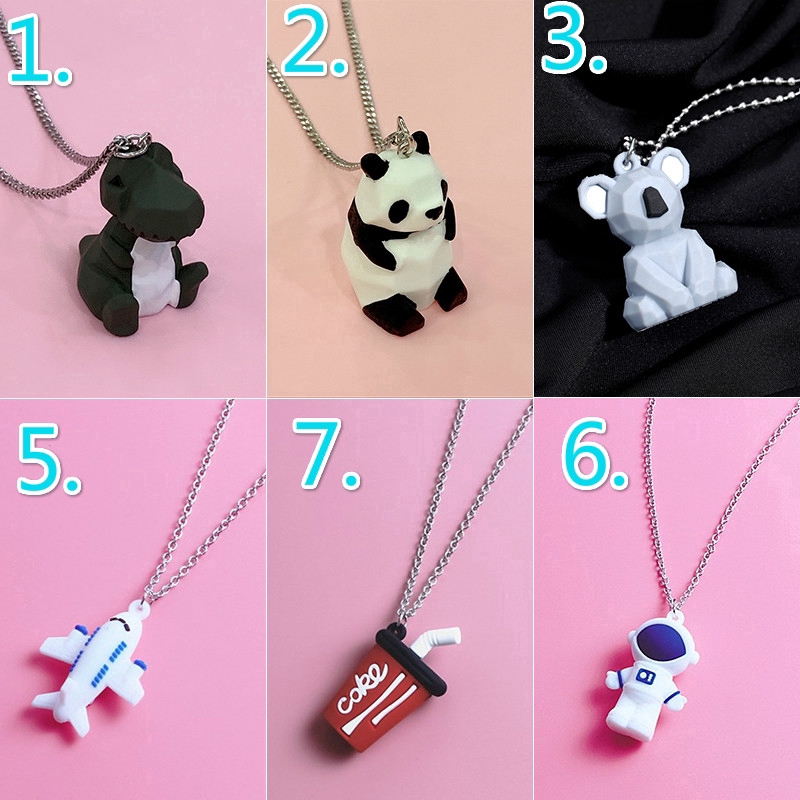 [Mã FASHIONCB231 hoàn tối đa 30K xu đơn 99K] Dây Chuyền Mặt Động Vật 3d Dễ Thương | BigBuy360 - bigbuy360.vn