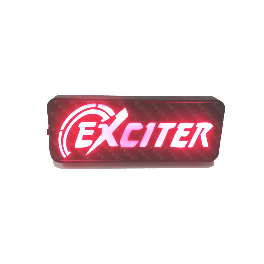 Đèn Biển Số Exciter 150 Ex 150, Winner, Vario, Honda, Stop, Yamaha Chữ Led Xe Máy Gắn Dè sau Chữ Led Xanh Và Đỏ