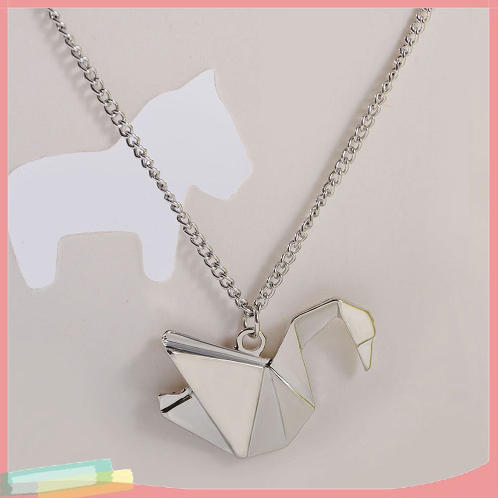 Vòng Cổ Xương Đòn / Xương Đòn / Chim Bồ Câu Origami Hình Thiên Nga Thời Trang Cho Nữ
