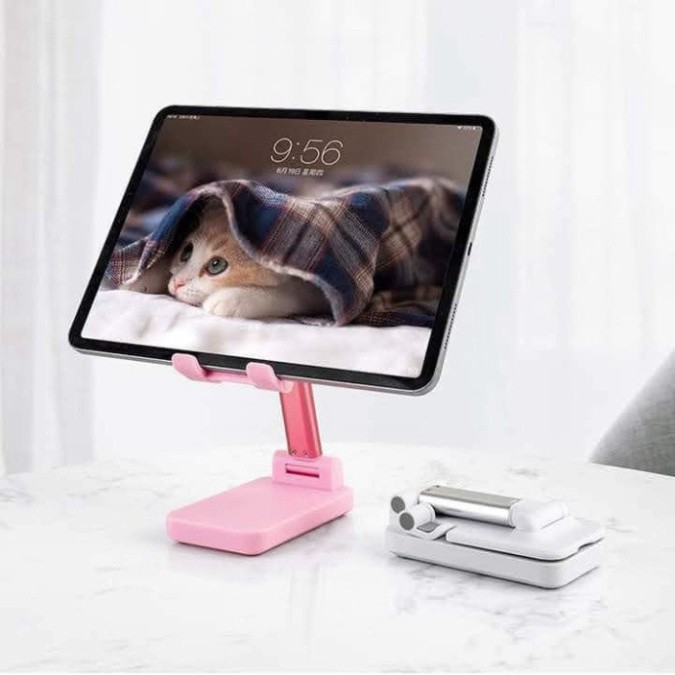 (trangsi) Gía để điện thoại, iPad để bàn có thể gập gọn, chống tê mỏi tay | BigBuy360 - bigbuy360.vn