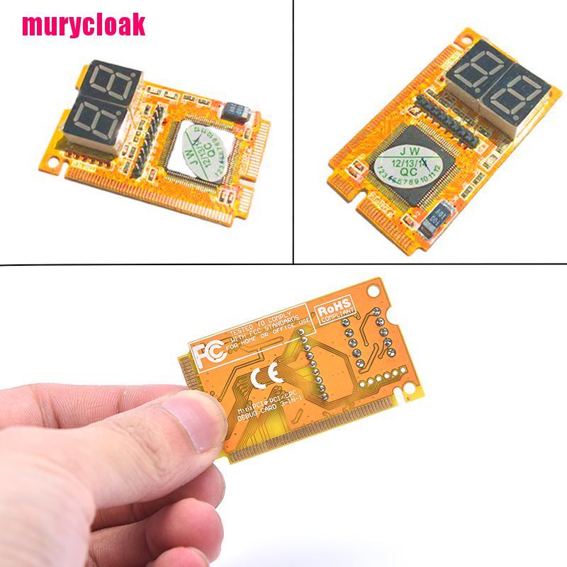 【mur】3 in 1 Mini PCI-E LPC PC Laptop Analyzer Tester Diagnostic Post Test Card