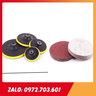 Đế dán chà nhám,giấy nhám tròn 100mm